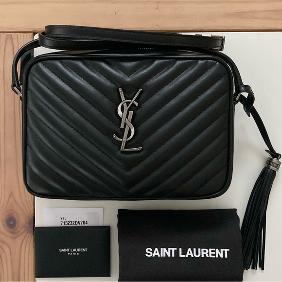 YSL Medium Lou YSL Monogram Leather Camera Bag - Picture 3 of 7